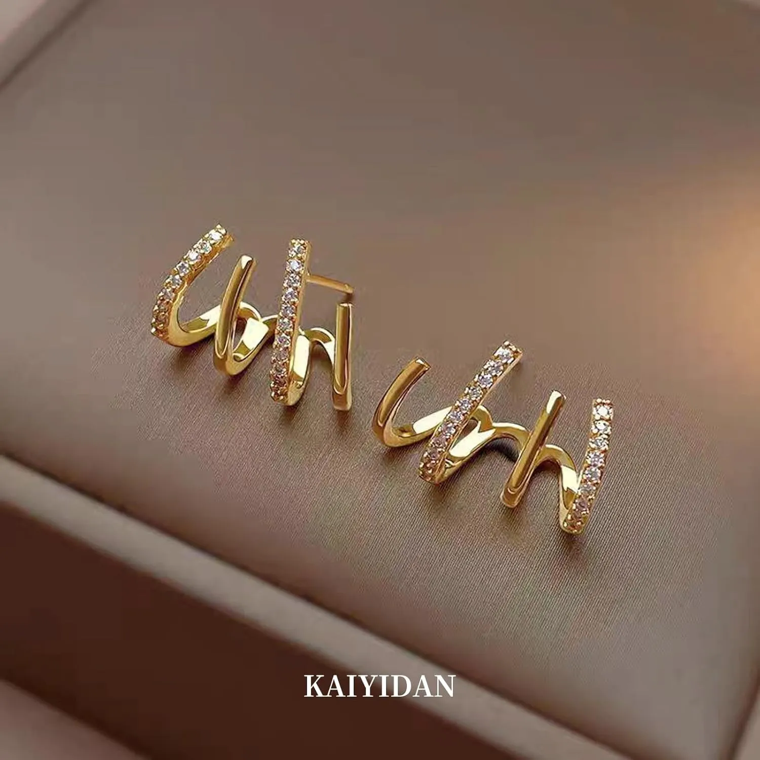 2 Pairs Gold/Silver Hoop Earrings For Women Men Set Trendy,18K Gold Plated Big/Large/Small/thin/Thick/ Chunky Zircon Huggie Hoop Earings,Western Turquoise Gemstone Dangle Hoops,Oval Twisted Statement CZ Geometric Drop Hoops,Fashion Jewelry Gift.