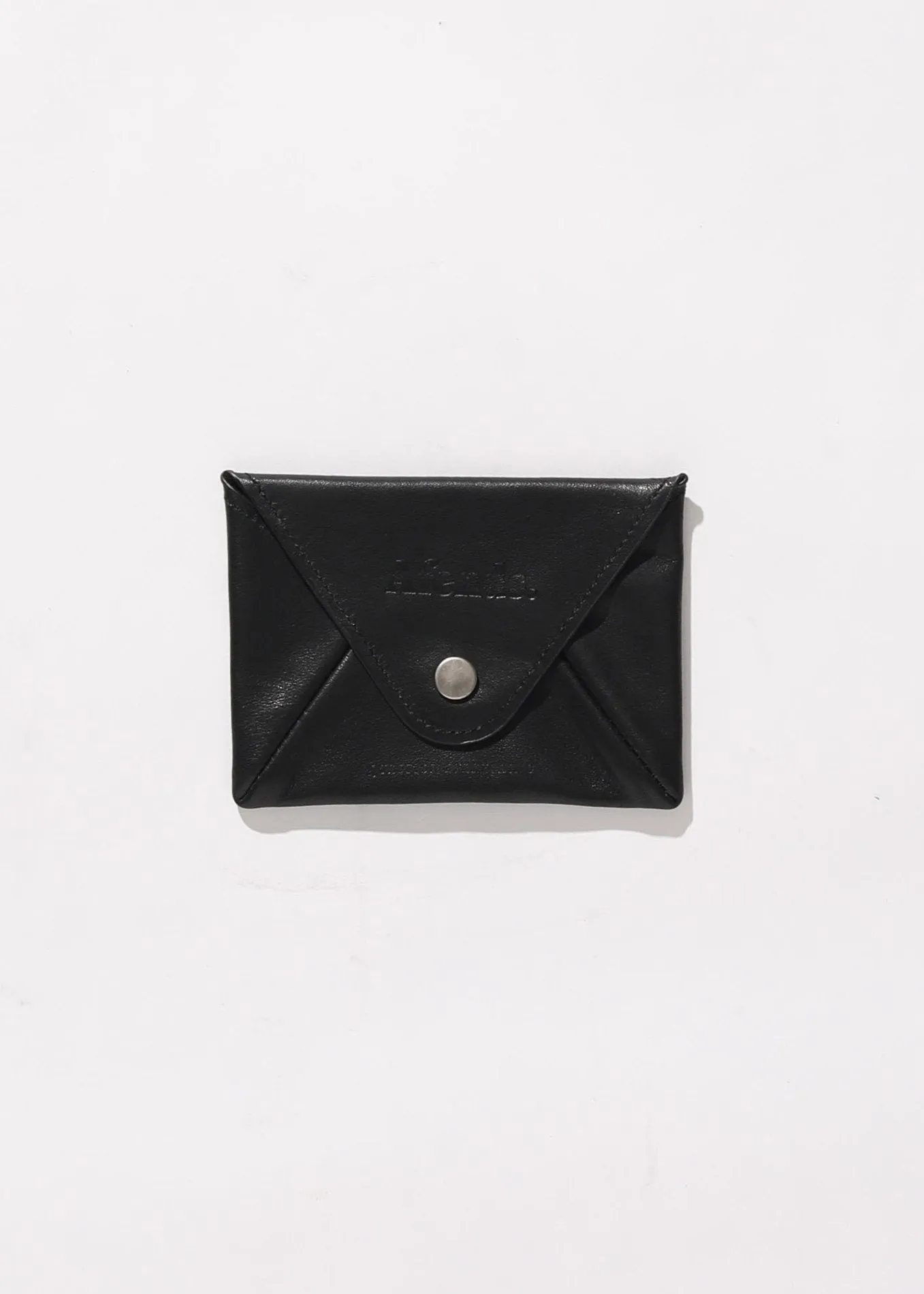 Afends Unisex Holdall - Leather Pouch Wallet - Black