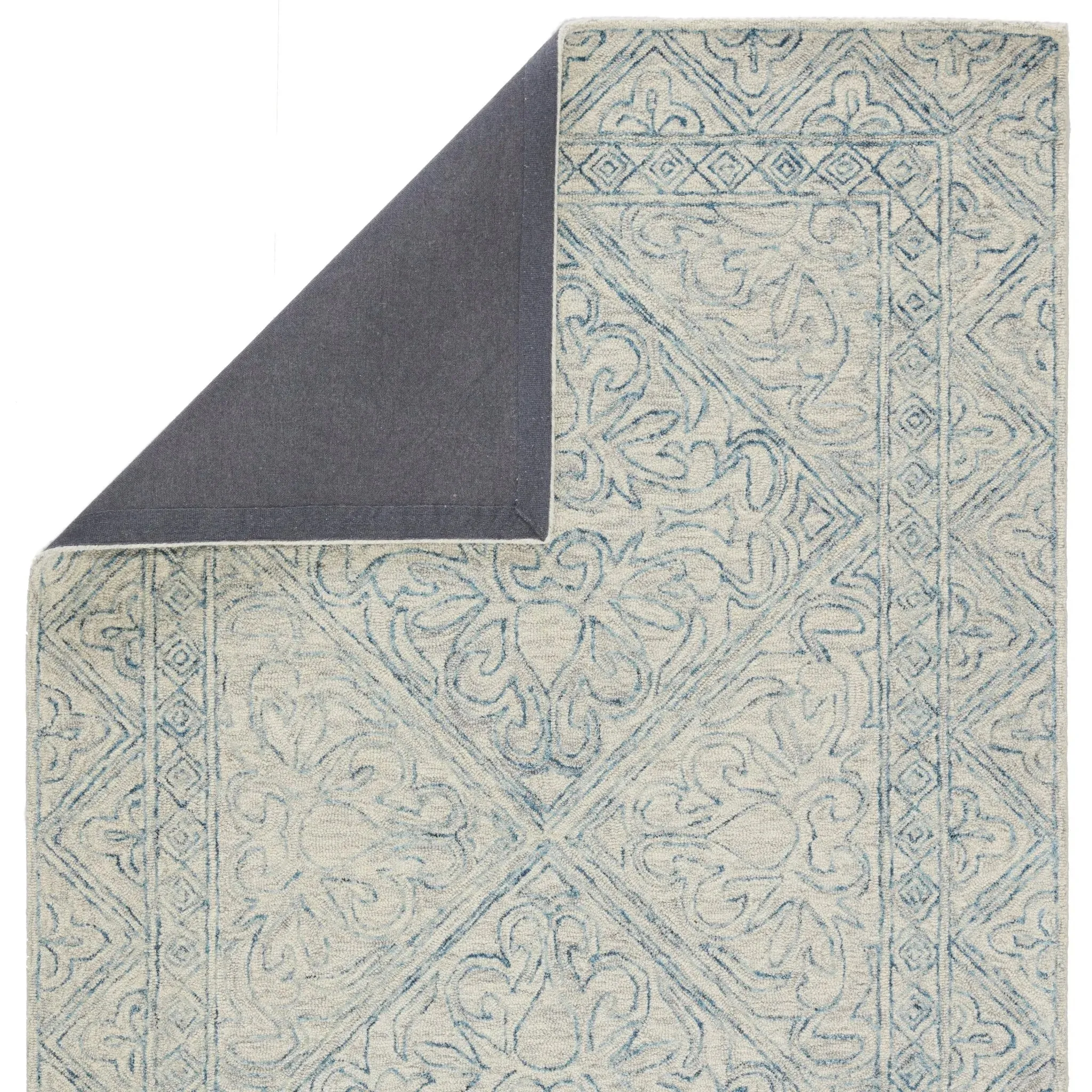 Almira Alr01 Carmen Blue/Light Grey Rug