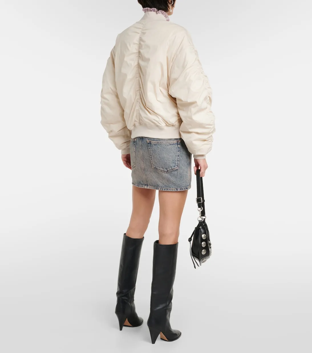 Bessimega cotton blend Marant Etoile bomber, beige