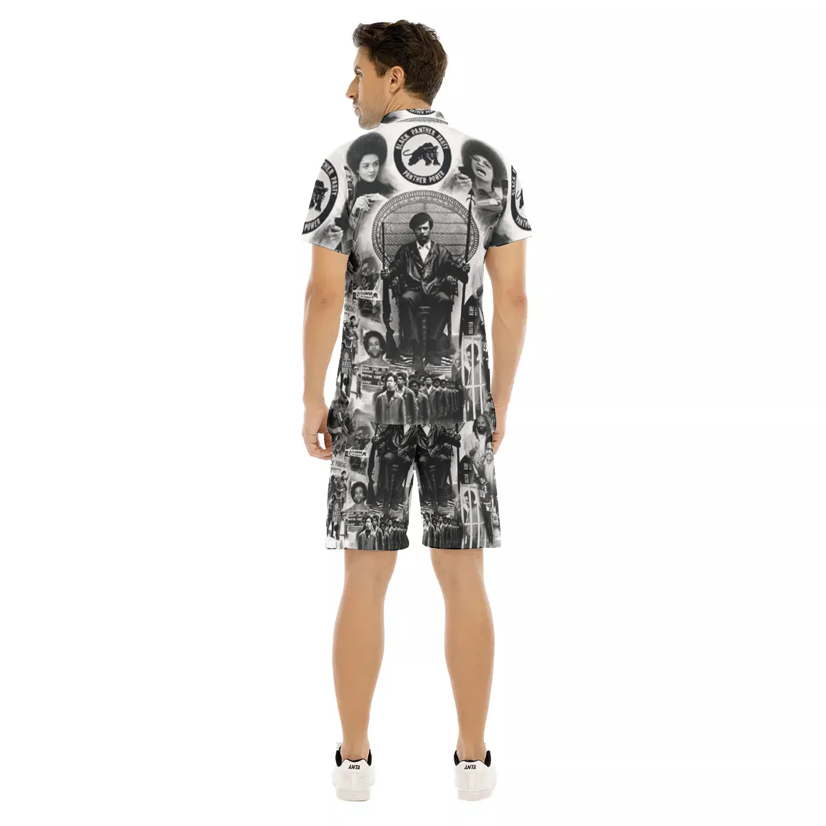 BLACK PANTHER PARTY Men's Short Sleeve Shirt Sets