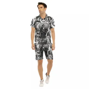 BLACK PANTHER PARTY Men's Short Sleeve Shirt Sets