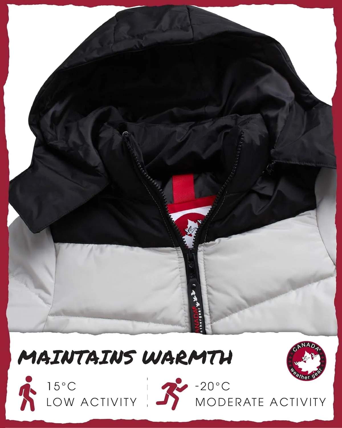CANADA WEATHER GEAR Boys' Puffer Jacket - Bubble Winter Coat - Water Resistant Outerwear Jackets for Boys (8-20)