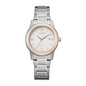 CITIZEN Dress Eco-Drive White Dial Watch FE1226-82A