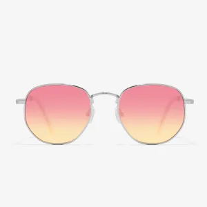 Classic Hexagon Silver / Grad Flash Pink