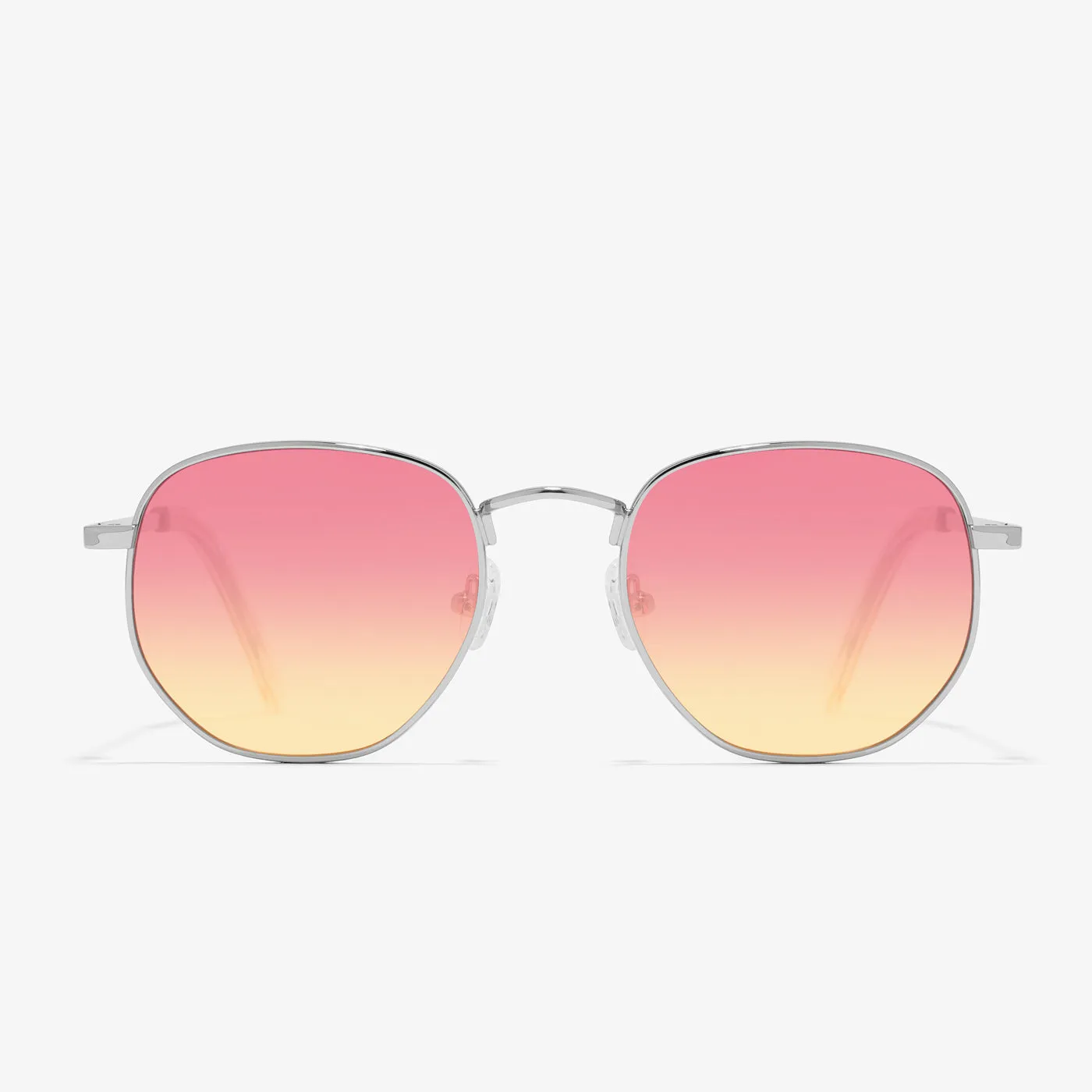Classic Hexagon Silver / Grad Flash Pink