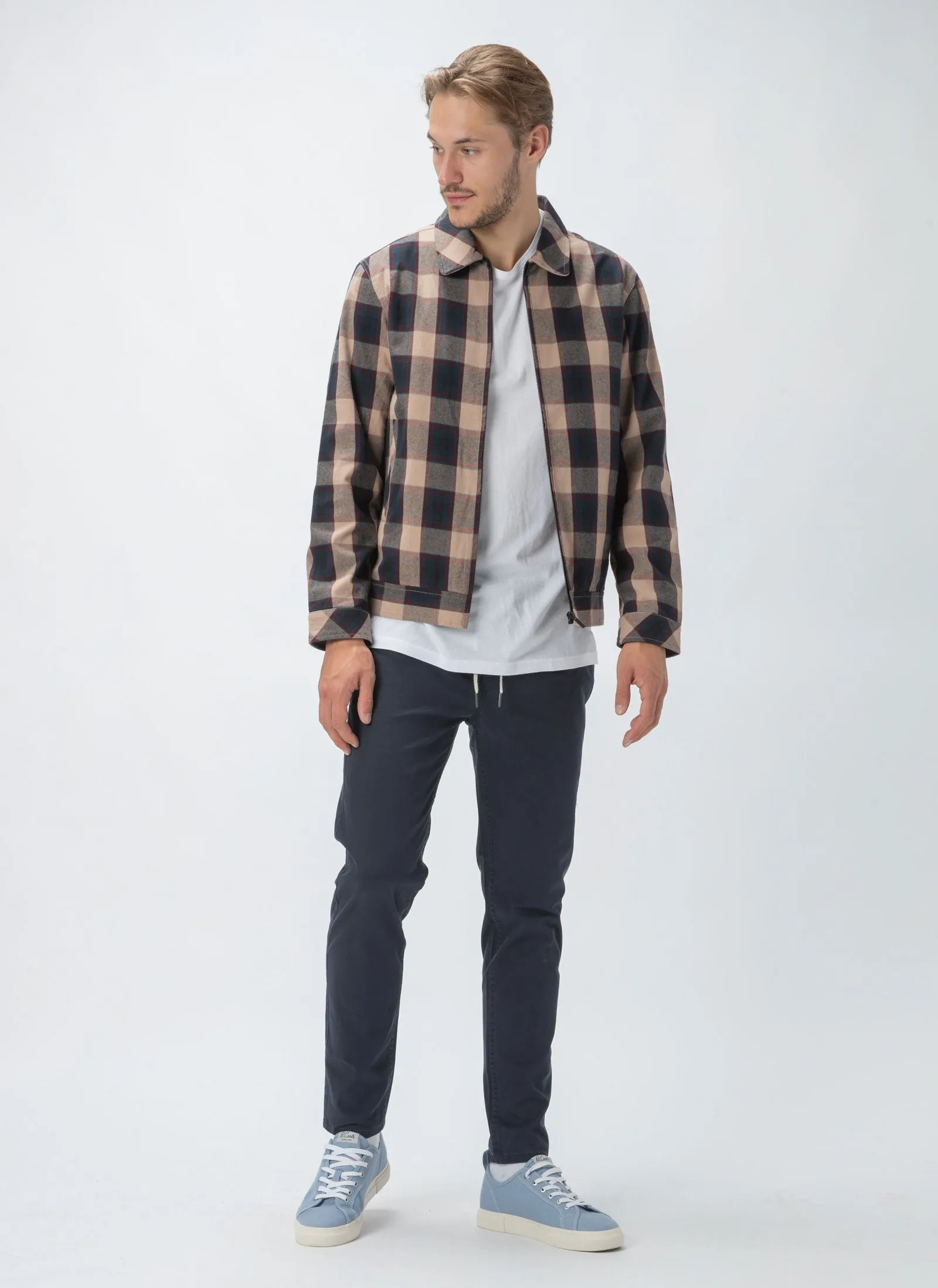 Club Jacket Beige Check
