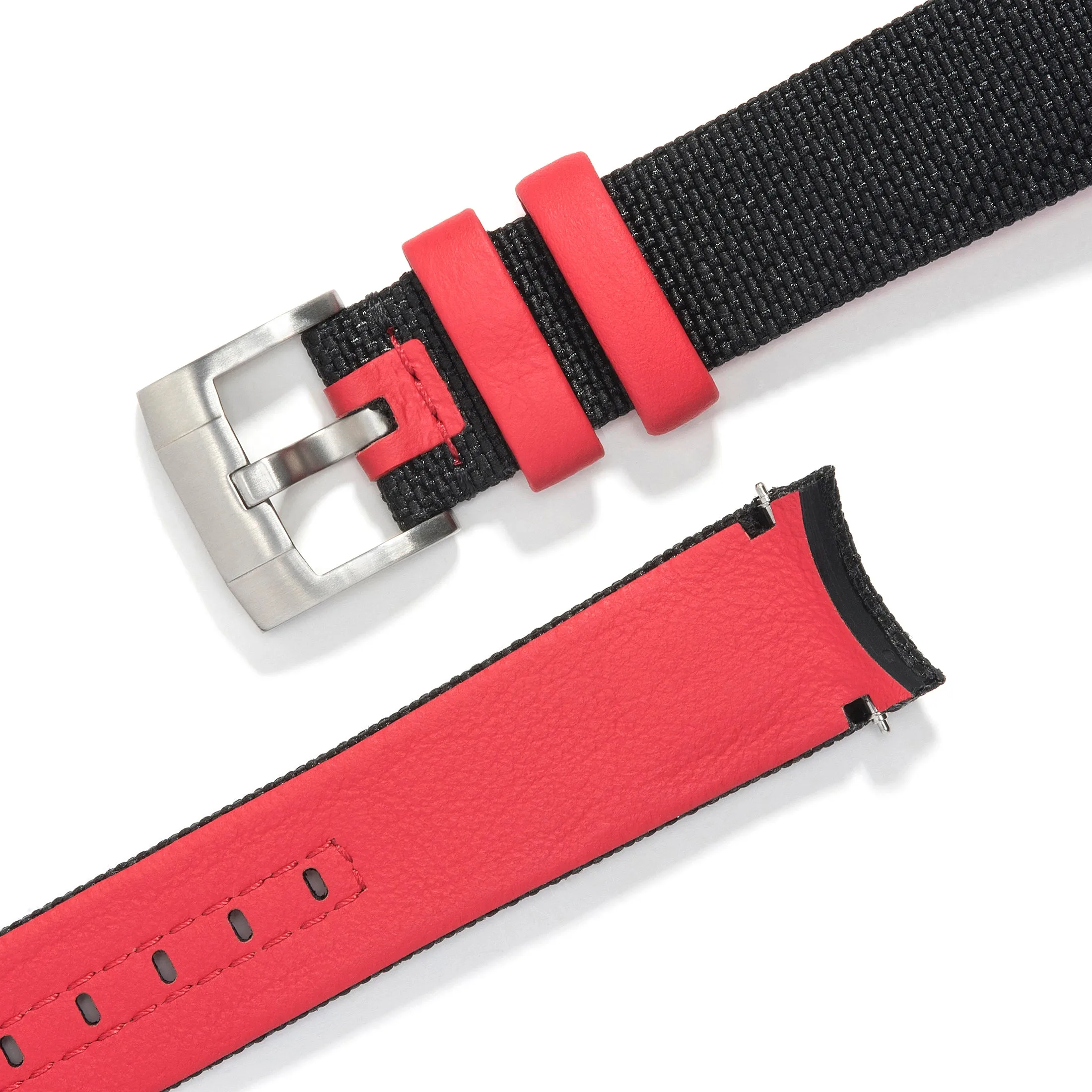 Curved End Nylon Strap for Rolex Daytona with Tang Buckle