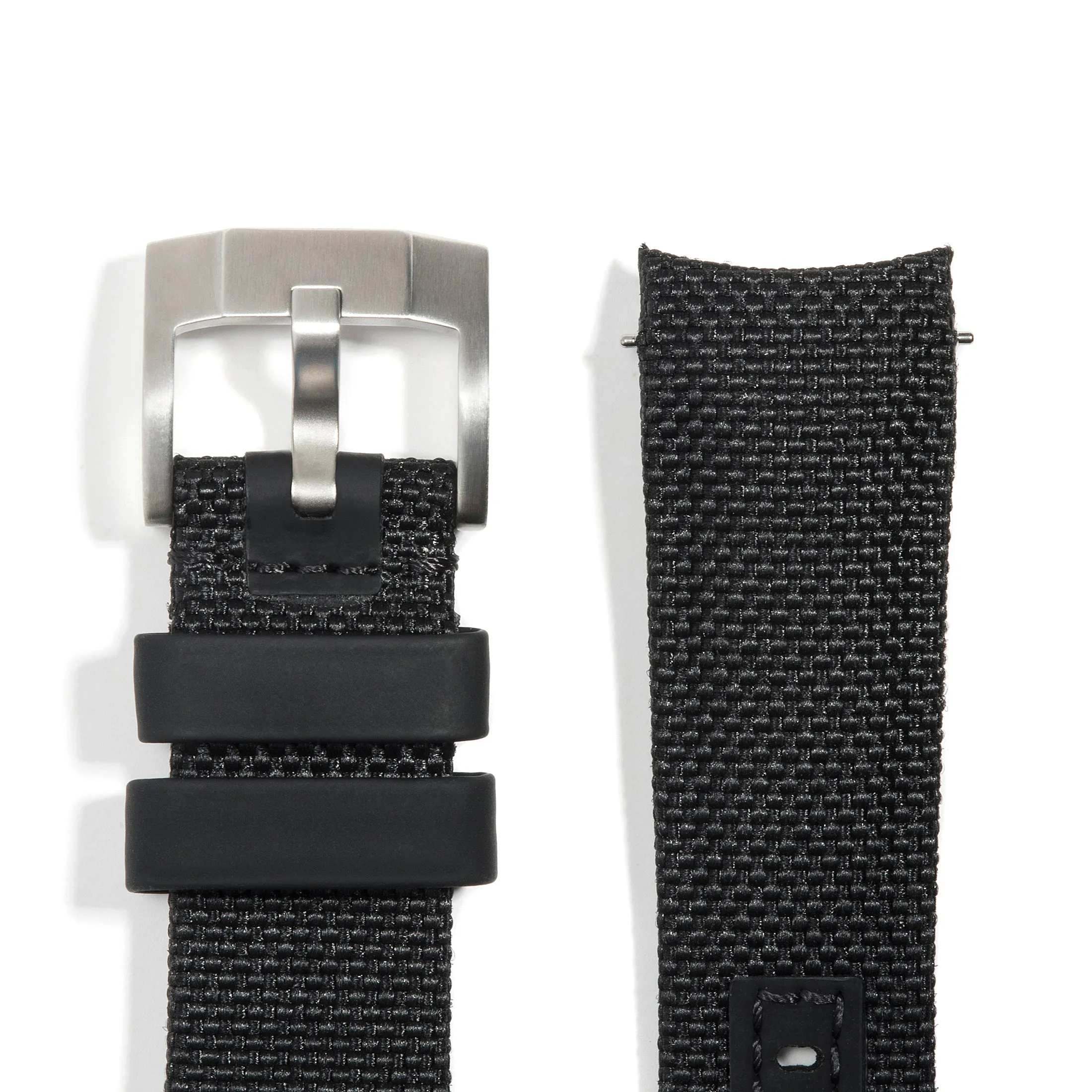 Curved End Nylon Strap for Rolex Daytona with Tang Buckle
