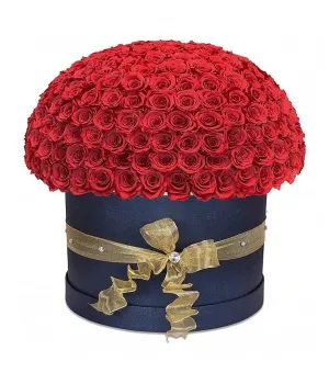Elegant Love Red Roses Big Arrangement