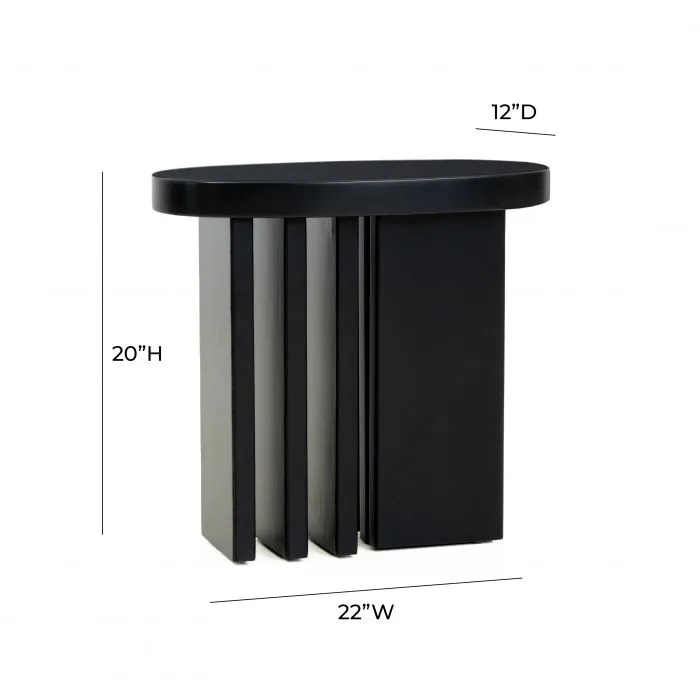 Etta Black Side Table