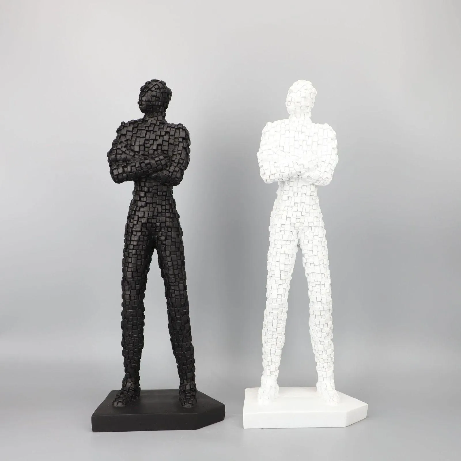 EXCLUSIVE STANDING MAN HANDMADE SCULPTURE