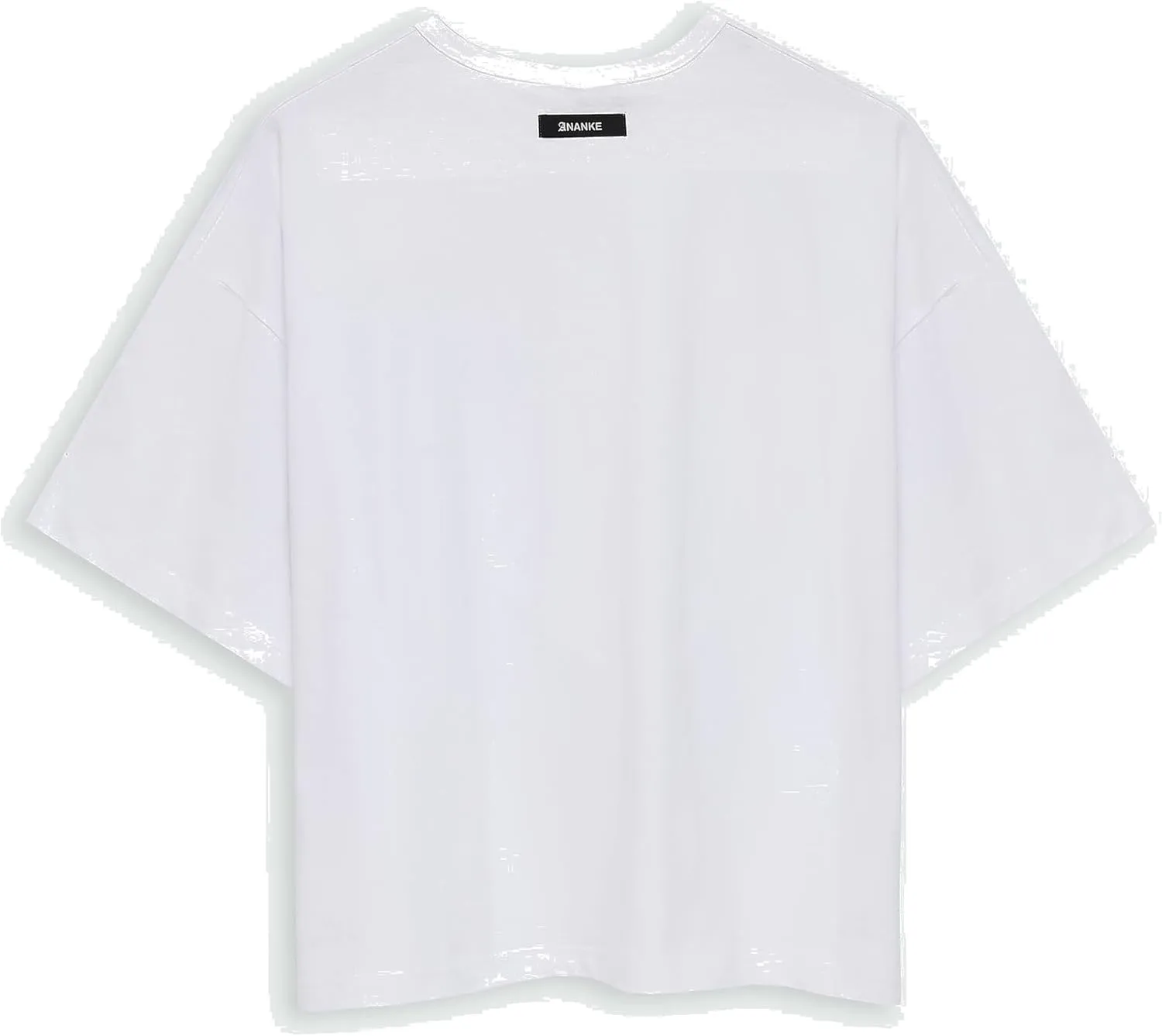 Fate Heavyweight Boxy Cropped Crewneck Tee for Men  230 GSM Drop-Shoulder Cotton