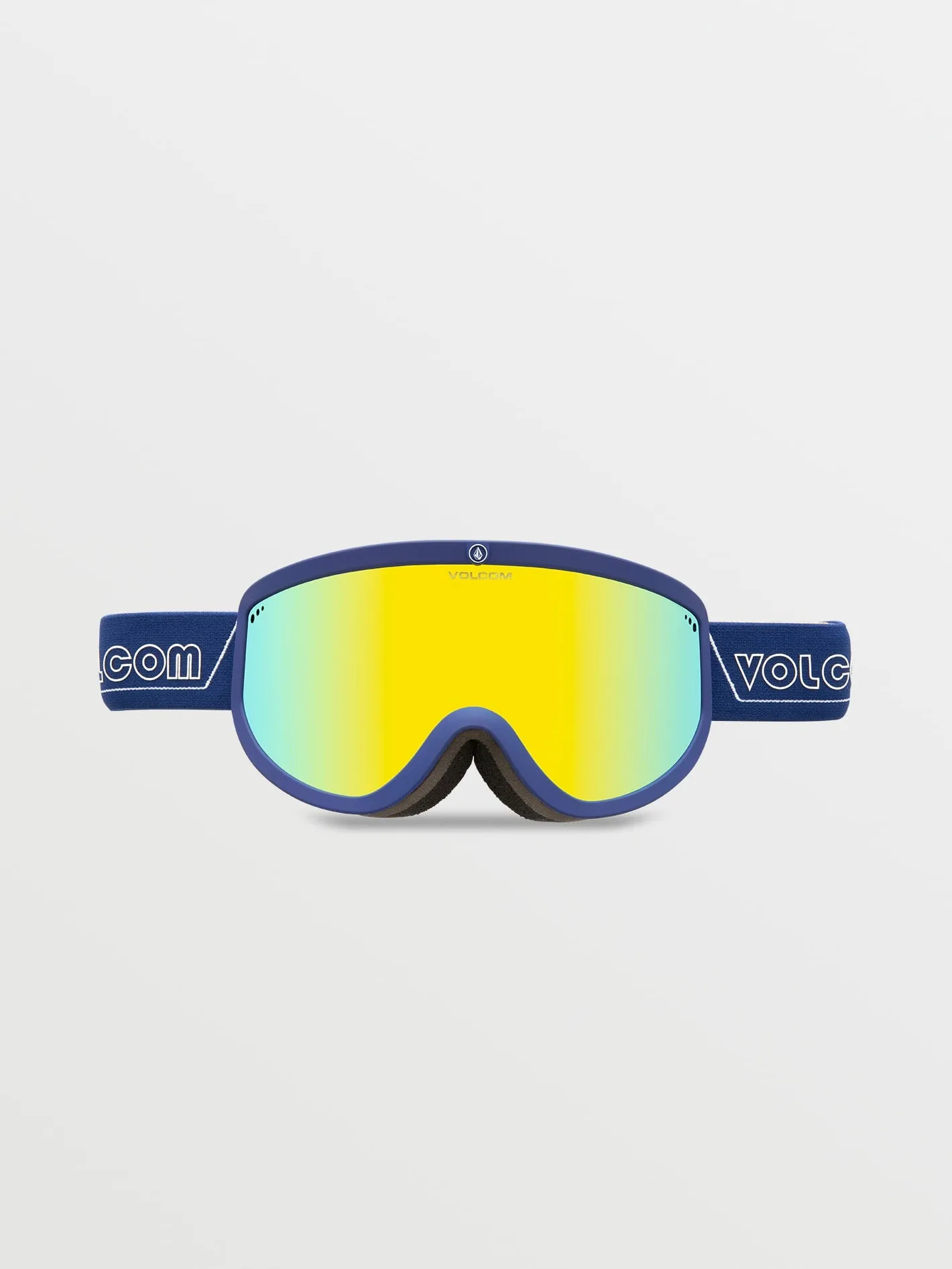 Footprints Goggle - Dark Blue / Gold Chrome