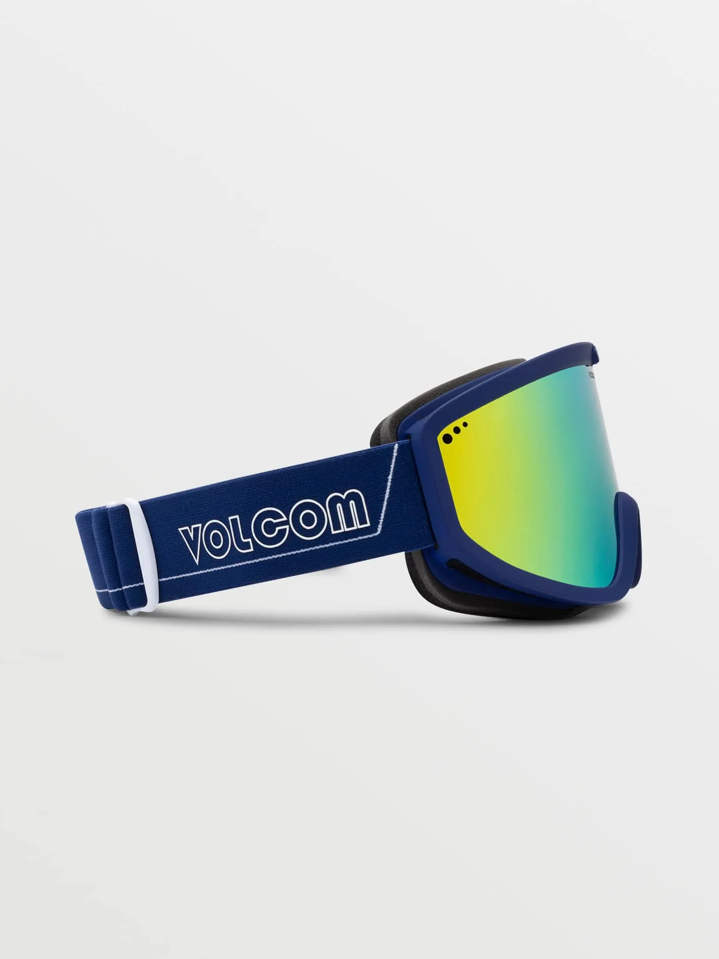 Footprints Goggle - Dark Blue / Gold Chrome