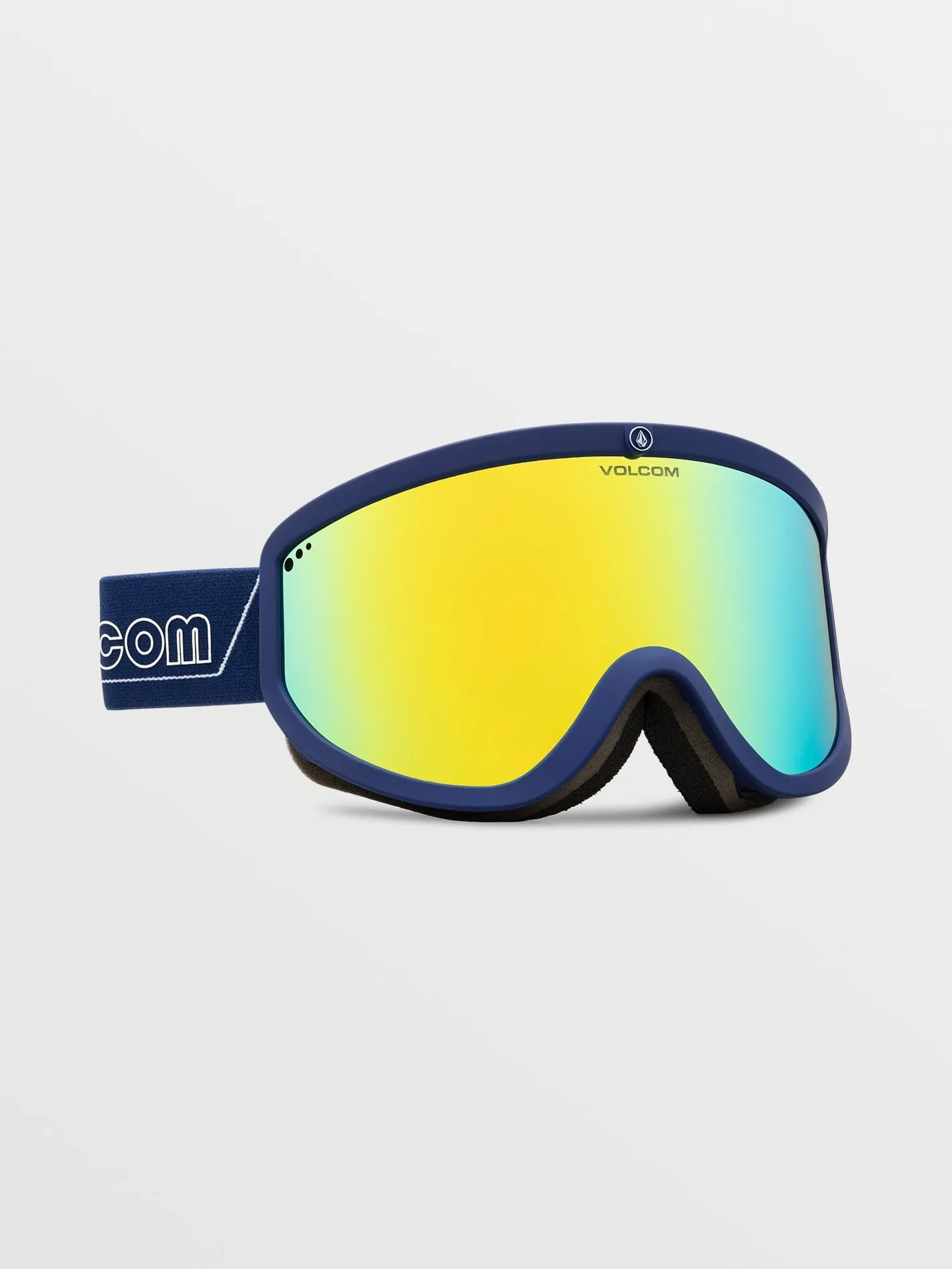 Footprints Goggle - Dark Blue / Gold Chrome