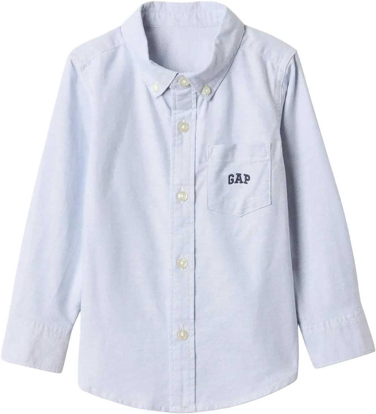 GAP Baby Boys' Logo Oxford Button-Down