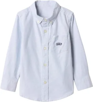 GAP Baby Boys' Logo Oxford Button-Down