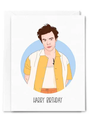 Harry Styles Birthday Card