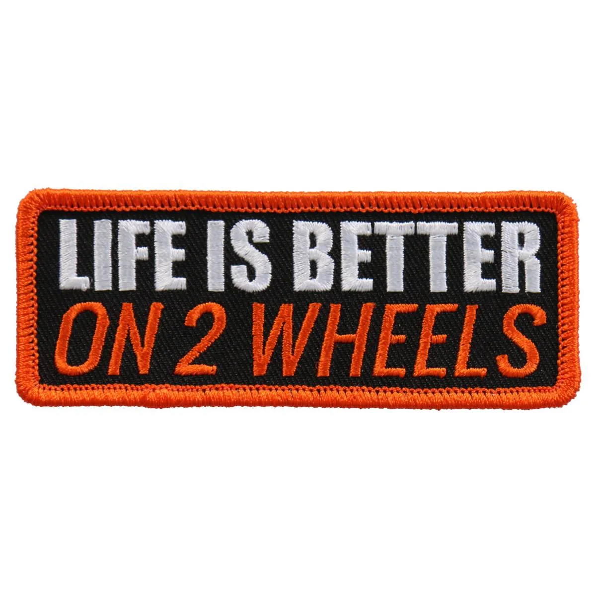Hot Leathers PPL9556 Life Is Better On 2 4"x2" Patch
