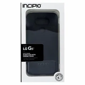 Incipio Slider Series 2 Piece Case for LG G5 Smartphone - Black / Black Chrome