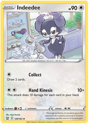 Indeedee (120/163) [Sword & Shield: Battle Styles]