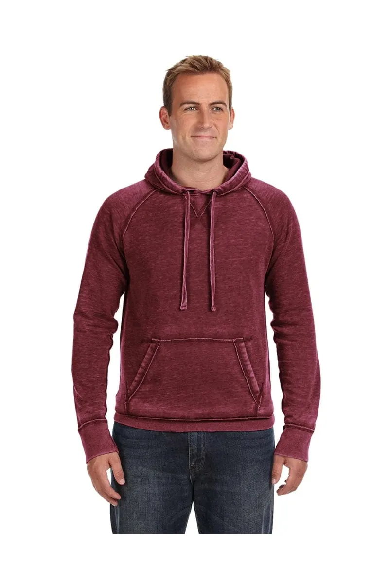 J America JA8915: Adult Vintage Zen Fleece Pullover Hood