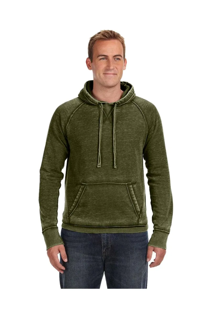 J America JA8915: Adult Vintage Zen Fleece Pullover Hood