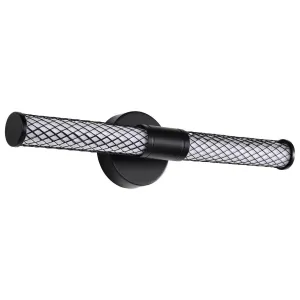 Kingsport 21" LED Bathroom Vanity Light, Matte Black Finish