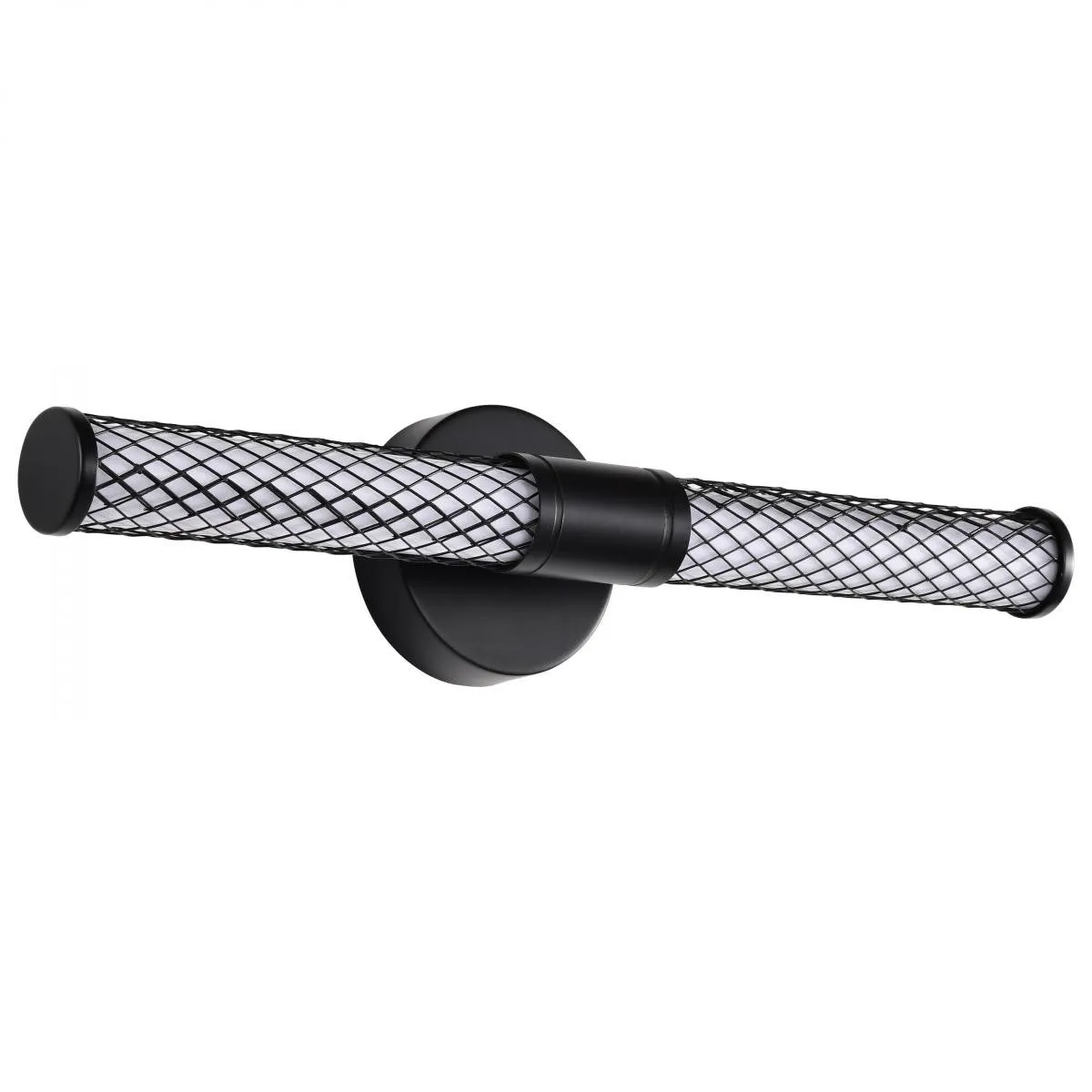 Kingsport 21" LED Bathroom Vanity Light, Matte Black Finish