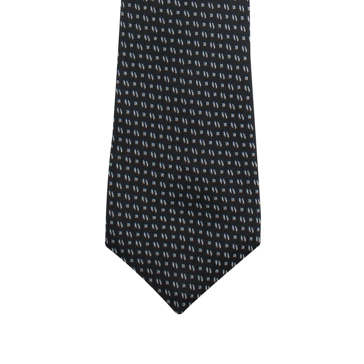 Kovove The Artistry Abstract Black Necktie For Men
