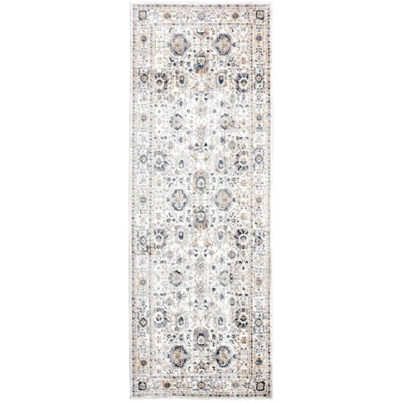 Kyra KYR3854F Grey/Blue Rug