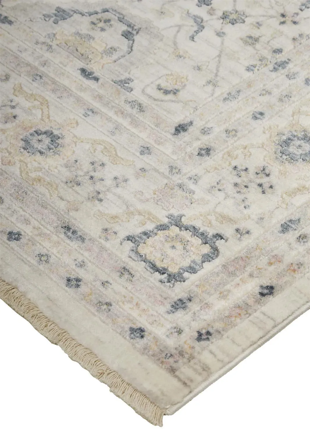 Kyra KYR3854F Grey/Blue Rug