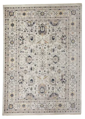 Kyra KYR3854F Grey/Blue Rug