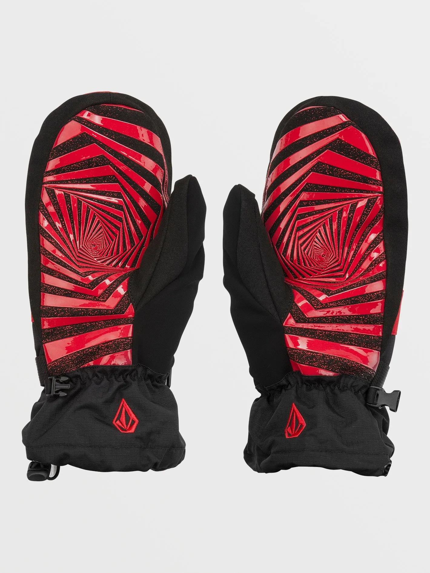 Mens Millicent Mitts - Red