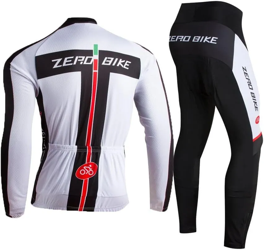 Men's Soft Long Sleeve Breathable Bicycle Cycling Jersey Polyester Clothing Outdoor Sports Fall Autumn