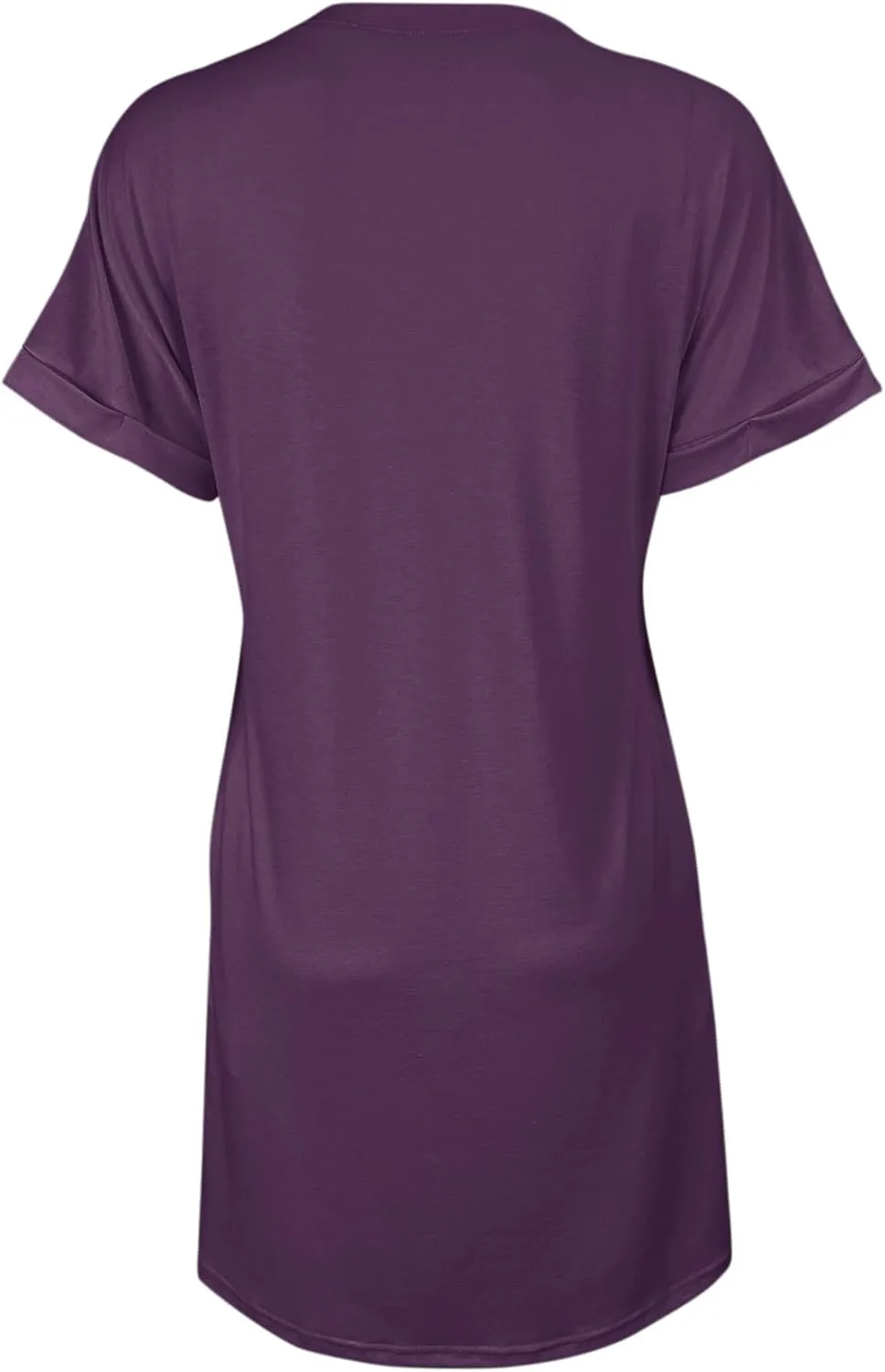 Minclouse Women's Casual Cap Short Sleeves Mini Dresses Cute Pleated T Shirt Dress with Pockets