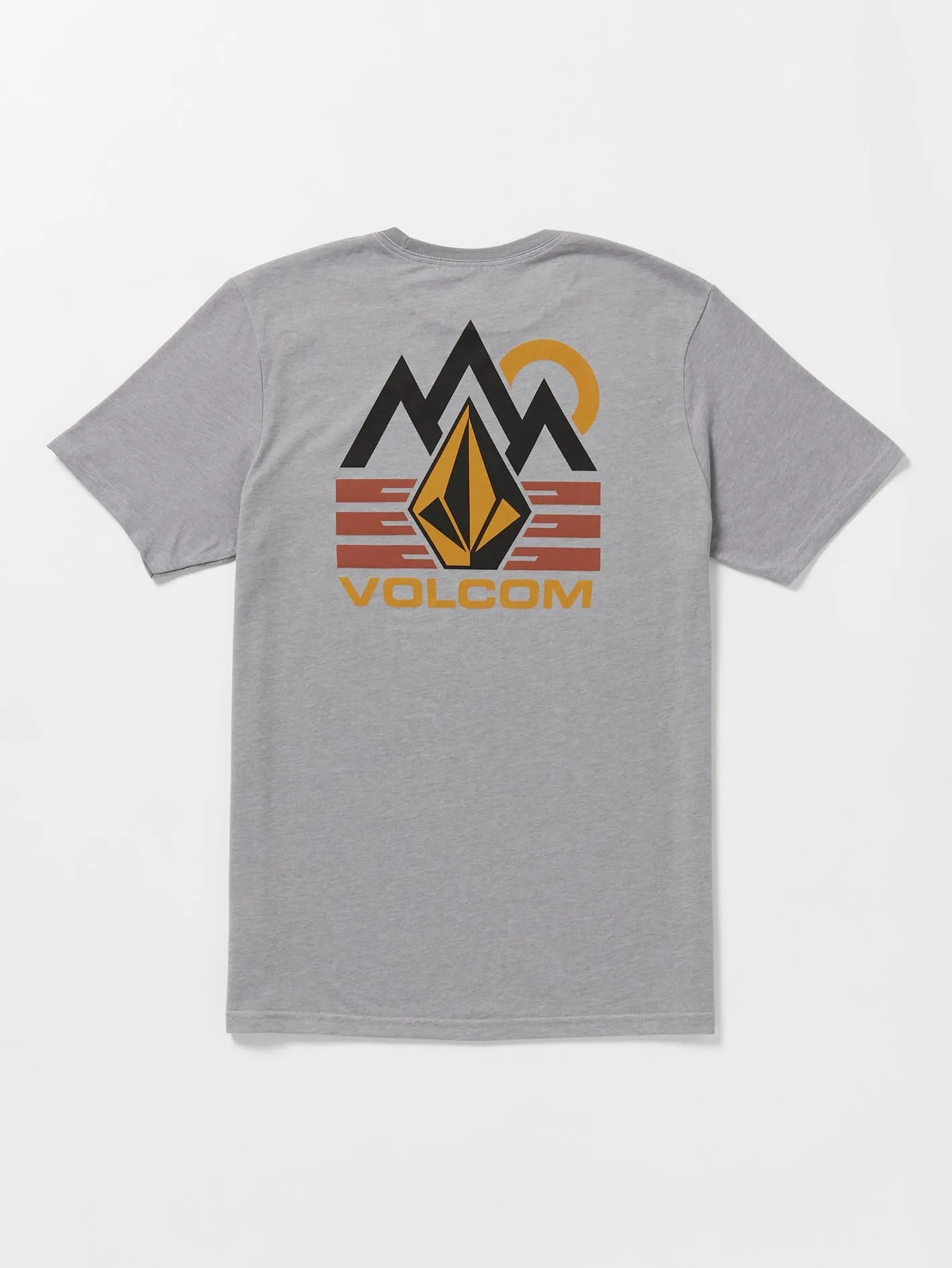 Mountain Stone Tech Short Sleeve Tee - Heather Grey