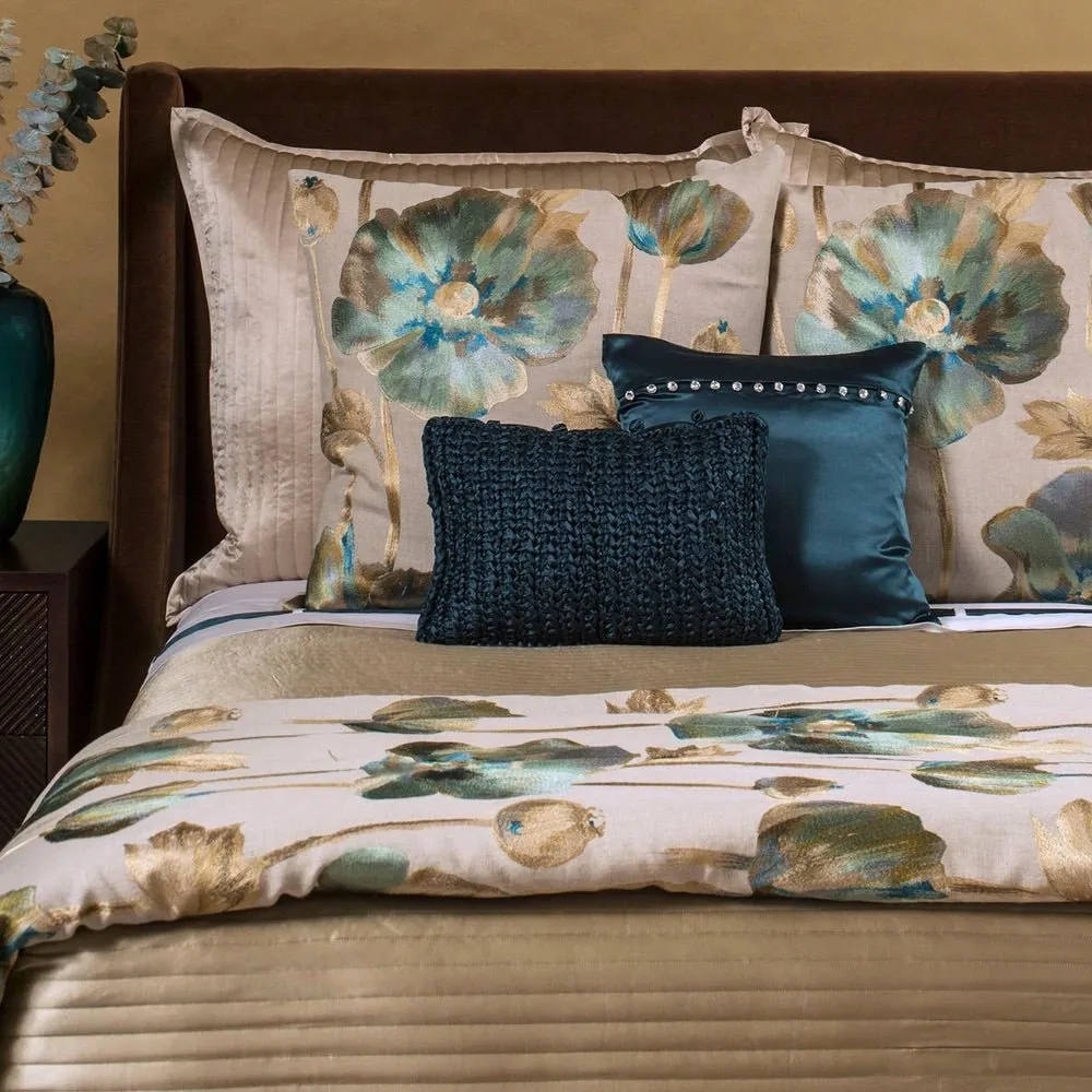 Opium Azure Throw by Ann Gish