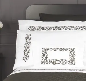 Ramages Embroidery Bedding by Dea Linens