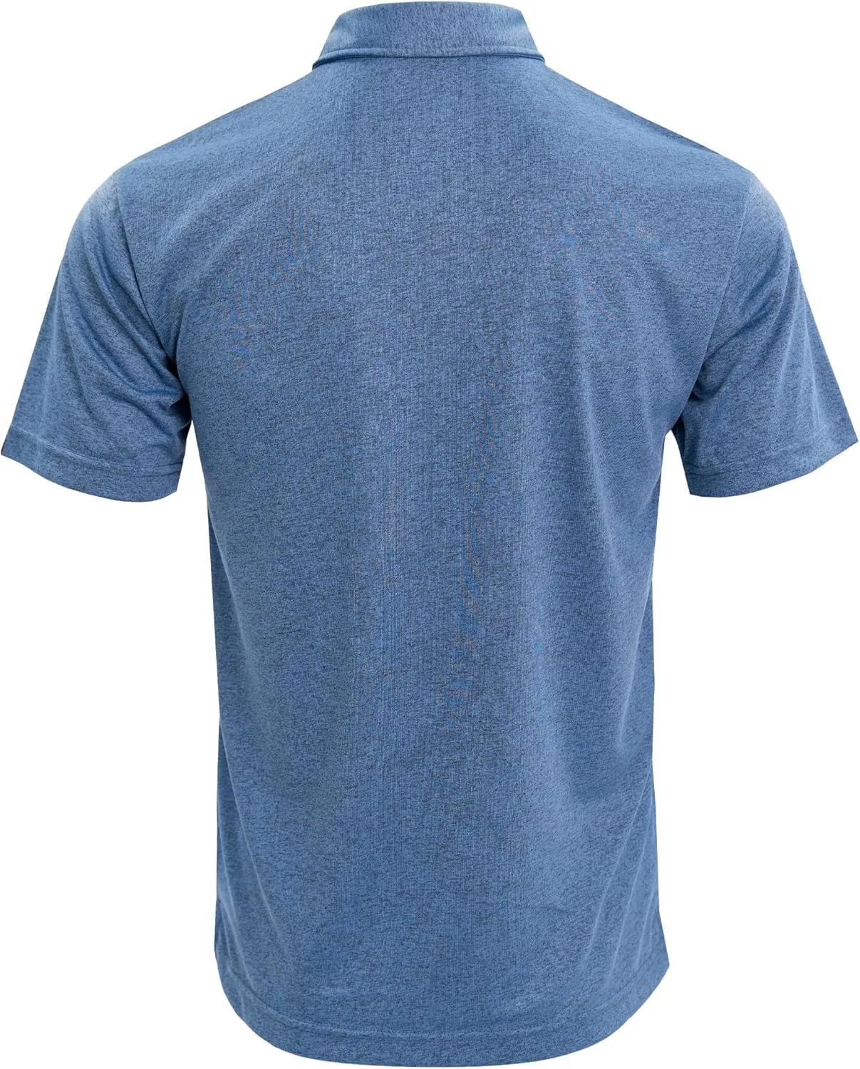 Recover Men's Recycled Polyester Polo Shirt  Moisture-Wicking, Lightweight & Breathable, Athletic Fit