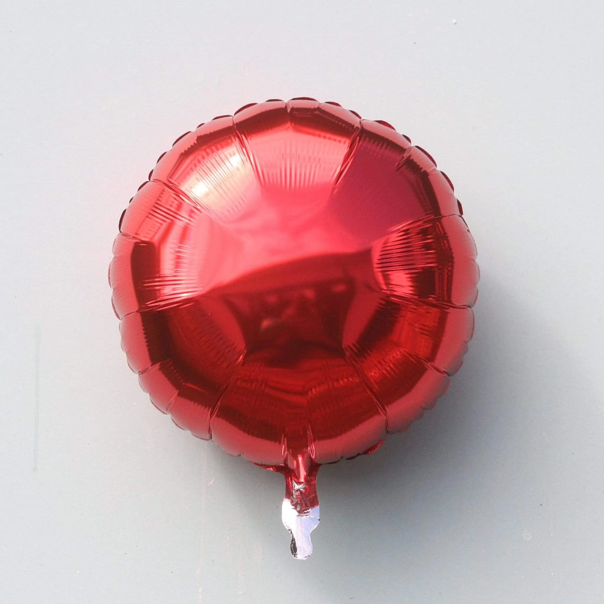 Ruby Red Round Foil Balloon 18"