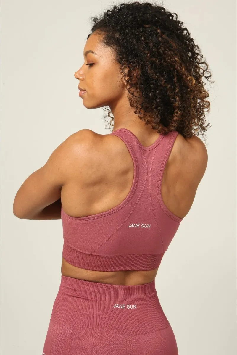 Seamless Gym Set - Rosey Peach