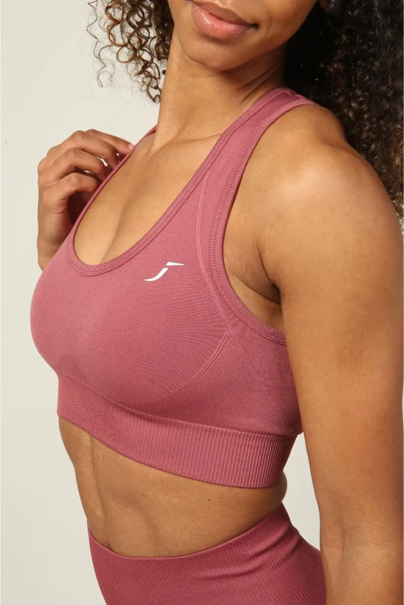 Seamless Gym Set - Rosey Peach