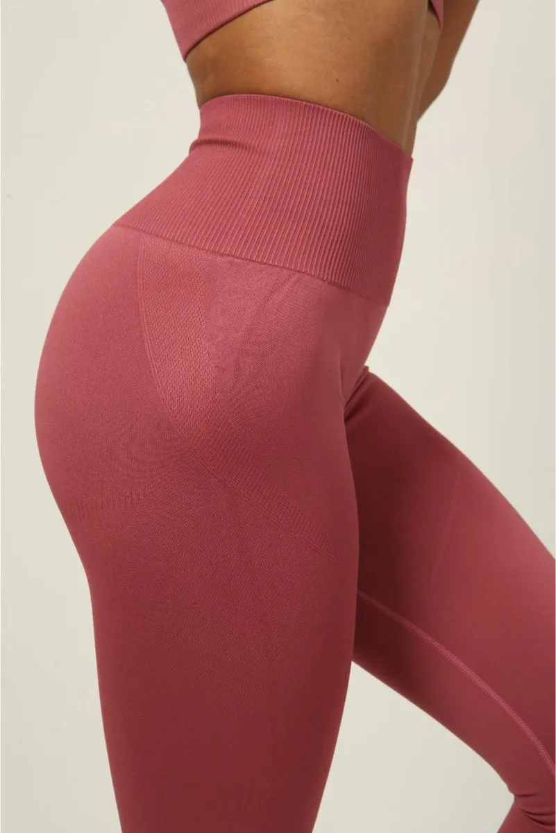 Seamless Gym Set - Rosey Peach