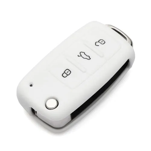 silicone car key cover case for polo passat b5 golf4 5 6 jetta tiguan Golf CrossFox Plus Eos Scirocco Beetle