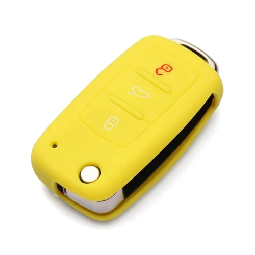 silicone car key cover case for polo passat b5 golf4 5 6 jetta tiguan Golf CrossFox Plus Eos Scirocco Beetle