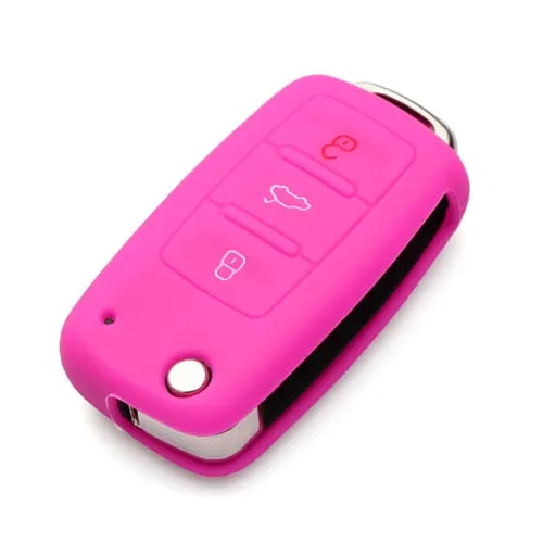 silicone car key cover case for polo passat b5 golf4 5 6 jetta tiguan Golf CrossFox Plus Eos Scirocco Beetle
