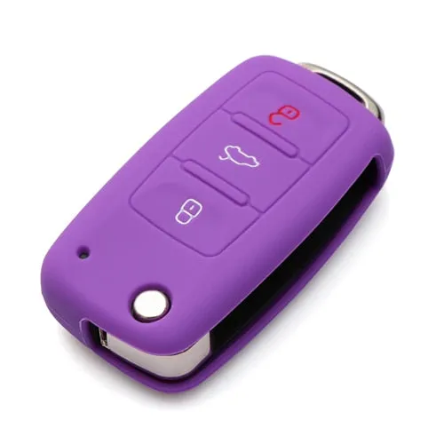 silicone car key cover case for polo passat b5 golf4 5 6 jetta tiguan Golf CrossFox Plus Eos Scirocco Beetle