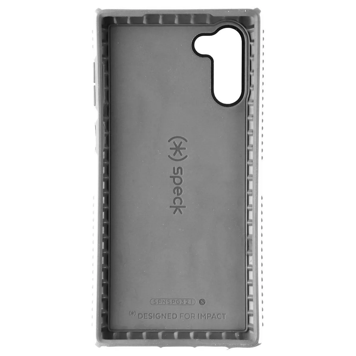 Speck Presidio Grip Case for Galaxy Note 10 - Marble Gray/Anthracite Gray